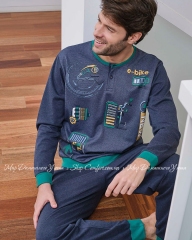 Мужской трикотажный комплект штаны с регланом Massana P731330