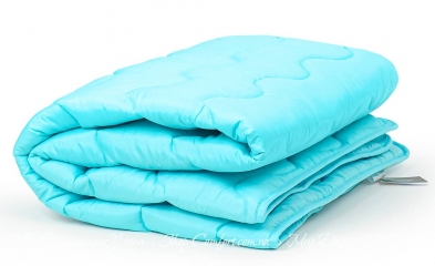 Всесезонное антиалергенное одеяло с эвкалиптом MirSon 1652 Eco Light Blue 110х140 (2200002653282)