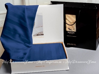 Постельное белье Mirson - Blue sea двуспальный (2200000019172)