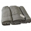 Набор махровых полотенец с полотенцем для ног Pupilla Monet Antracit (3 пр.) 5