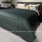 Зеленое бархатное покрывало Blumarine Blu Velvet Pine 270х270 0