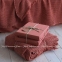 Хлопковая простынь-покрывало La Modno Pike Stonewashed Terra Cotta 220х240 5
