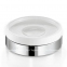 Круглая керамическая мыльница JOOP! Chromeline 010010010 white/сhrom 0