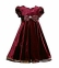 Платье Bonnie Jean Панночка пурпурная для девочек бордовый 0