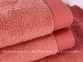Хлопковое махровое полотенце Hobby Lubow Microcotton 70х140 пудра (8698499332461) 1