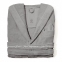 Махровый мужской халат PHP Joy carbonio серый 4