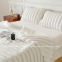 Молочный меховой плед-покрывало Home Textile Sable 663056 200х230 0