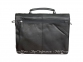 Мужская кожаная сумка-портфель через плечо Lindenmann 80110 черная 0