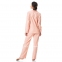 Теплая женская фланелевая пижама на пуговицах Key LNS 442 B22 2