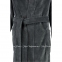 Мужской халат с капюшоном Cawoe Uni 801 anthracite - 71 4