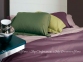 Итальянское льняное постельное белье Fazzini 119 евро светло-зеленое 2