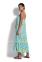 Длинное летнее платье на бретелях Seafolly 54656-DR sky 3