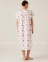 Женская трикотажная ночная сорочка с коротким рукавом Hays 753019 розовая 2