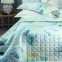 Постельное белье сатин люкс Blumarine Bella Di Notte Acquamarine евро-макси 0