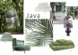 Хлопковый коврик ABYSS & HABIDECOR Java green 70х120 7