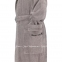 Мужской халат с капюшоном Cawoe Sauna Time 833 stein - 79 3