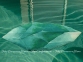Хлопковый коврик в виде камня ABYSS & HABIDECOR Emerald lagoon 75х120 0