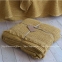 Хлопковая простынь-покрывало La Modno Pike Stonewashed Golden Yellow 220х240 4