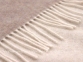 Двухцветный кашемировый плед Biederlack Bocasa natur-sand 130х170 2