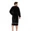 Теплый мужской халат Cocoon F14-5480 черный 3