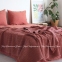 Хлопковая простынь-покрывало La Modno Pike Stonewashed Terra Cotta 220х240 2