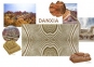 Хлопковый коврик ABYSS & HABIDECOR Danxia gold 70х120 4