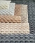 Кремовый двухсторонний хлопковый коврик Aquanova Maks ivory 60х60 3