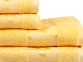 Махровое полотенце Maisonette Bamboo 76х152 желтое (8699965120940) 0