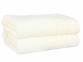 Хлопковое махровое полотенце Maisonette Micro Touch 70х140 кремовое (8699965114147) 5