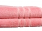 Хлопковое махровое полотенце Maisonette Micro Touch 50х100 розовое (8699965114130) 2