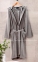 Мужской халат с капюшоном Cawoe Sauna Time 833 stein - 79 8