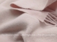 Однотонный шерстяной плед Biederlack Bocasa Doubleface rose-ecru 130х170 1