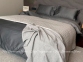 Набор сатиновых наволочек Fazzini Trecento Grigio Londra-07 50х70 2 шт. 0