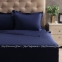 Постельное белье сатин люкс Issimo Home Simply deep blue евро 5