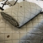 Двухстороннее однотонное хлопковое покрывало Trussardi Seam line Dove Grey 270х260 2