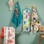 Хлопковое пляжное полотенце Maisonette Little Fisch 75х150 велюр/махра (8699965140993) 1