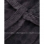 Мужской халат с капюшоном Cawoe Uni 801 anthracite - 71 2