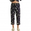 Женская хлопковая трикотажная пижама капри с блузой Hays 27404 3