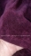 Женский махровый халат на молнии Cocoon U22-6004 бордовый 0
