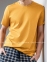 Мужская пижама шорты с футболкой Isa 221500-0060 сине-желтая 0