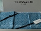 Сатиновое постельное белье Trussardi Diagonal Blu U20 евро-макси 1