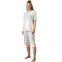Женская хлопковая трикотажная пижама капри с футболкой Hays 36148 0