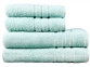 Хлопковое махровое полотенце Maisonette Micro Touch 70х140 мятное (8699965114192) 0