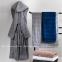 Махровый халат с капюшоном Trussardi Overlogo Grey-004 4