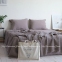 Хлопковая простынь-покрывало La Modno Pike Stonewashed Taupe Brown 220х240 7