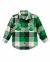 Рубашка теплая Gymboree для мальчиков зеленый 0