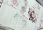 Постельное белье сатин люкс Blumarine Vanita Cipria евро-макси 1
