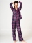 Женская теплая фланелевая пижама Key LNS 440 B22 1