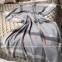Шерстяной плед Somma Hudson grigio 130х190 5