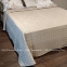 Стеганое хлопковое покрывало Fazzini  Trecento 270х270 Torrone-4 бежевое 0